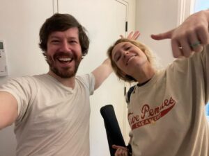 John Gallagher Jr. Instagram - I get to back up one of my favorite singers/songwriters/humans, the one and only @greeensleeves. Next Thursday, 2/23 at @purgatory.bk on a bill boasting @gymshortsmusic and @95bullsnyc. You simply have to be there. Link for tickets is in my bio!