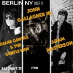 John Gallagher Jr. Instagram - Playin’ a prawper rawk show at @berlin.undernyc on Saturday, May 21st with @diane.gentile and @adammastersonmusic! Link for tickets in bio.