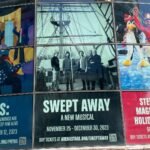 John Gallagher Jr. Instagram - The lads are on deck and previews for @sweptawaymusical are underway at @arenastage. It’s a thrill to see this giant @crackerfarm photo taken a few years back at the @mysticseaportmuseum on the side of the theater every day when I come to work. ⚓️
