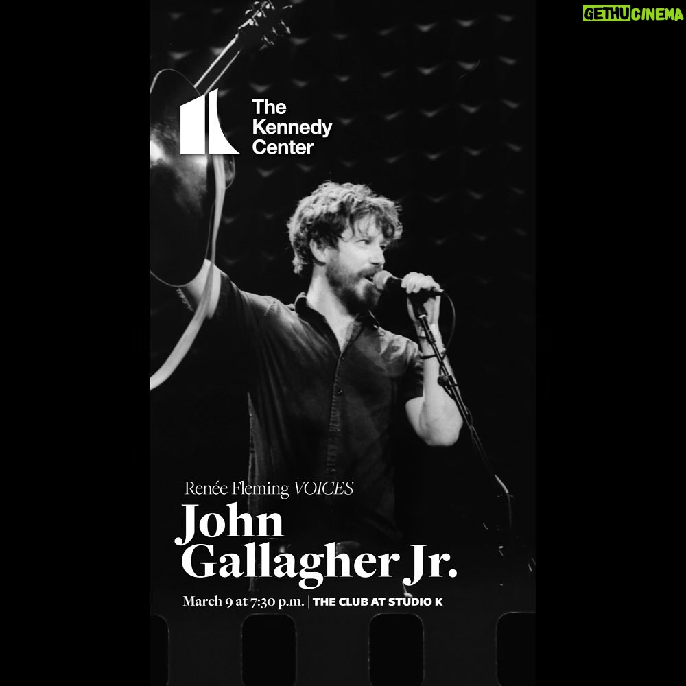 John Gallagher Jr. Instagram - I’m having so much fun in rehearsals for @sweptawaymusical here in D.C that I’m just gonna have to come back in 2024 to share a few of my own tunes with this fair city. Can’t think of a better place at which to do it than @kennedycenter. I hope you’ll join me on March 9th at 7:30 PM for a classic JGJ evening of stories and songs. Tickets are on sale now. Link in bio.
