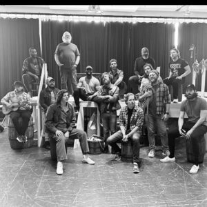 John Gallagher Jr. Instagram - Tech starts today. 1st preview in one week. 📸 by the one and only @johannska