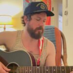 John Gallagher Jr. Instagram - Another brand new song hot off the griddle. I reckon this one wants to be called “Never Leave” or something akin. Was trapped in my FEELS again today and it was either sit down and write this or run screaming down the sidewalk and I didn’t want to scare my neighbors. I’ve had this chord progression, melody and chorus since 2014 but the verses were different. I think I maybe even played it once at a show around that time but it never sat 100% right with me. Once the new lyrics came forth today I felt the click and knew it was finished. Probably. I dunno. We’ll see. #johngallagherjr #singersongwriter #newmusic #originalmusic #newsong #njtransit #asburypark #gibsonguitars