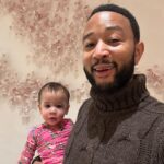 John Legend Instagram - Esti’s first Thanksgiving was a success!