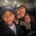 John Legend Instagram - Back at the Cryp. Go @lakers!