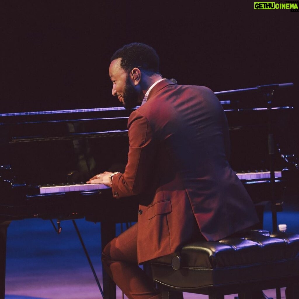 John Legend Instagram - Thrilled to be performing with the @philorch at @spacsaratoga in Saratoga Springs on August 7th. Sign-up for presale access now at johnlegend.com before tickets go on sale February 22nd (10am EST).