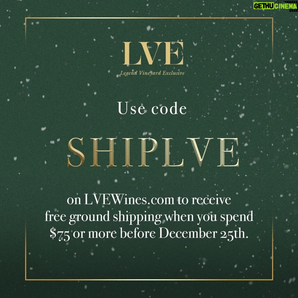 John Legend Instagram - Join me and @lve_wines here on my IG (and TikTok) for our annual LVEstream on Thursday, Dec 7th at 5:45 PM PST/8:45 PM ET. I'm looking forward to sharing some of my favorite holiday songs, and in the spirit of giving, LVE is offering shipping included when you spend $75 or more on lvewines.com before December 25th. Use code SHIPLVE to share the LVE with your loved ones and enjoy a couple of glasses while listening to holiday classics! 🍾 🍾 Remember to click the calendar icon to set a reminder so you don’t miss out. 📸 @mrmikerosenthal