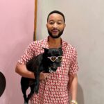 John Legend Instagram - Penny was born the week Chrissy and I got married and we got her from a shelter in South Carolina when I was on the All of Me Tour. She’s our oldest and most loving dog