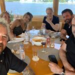 John Travolta Instagram - Lunch with @guyfieri What a guy!! A start of a wonderful friendship!