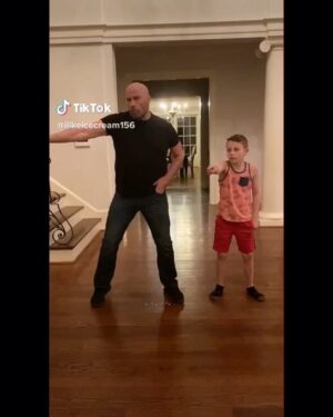 John Travolta Instagram - Yesterday’s pre-birthday dance with Ben. Swipe up on my story for more of Ben’s TikTok videos.  Update: Ben’s TikTok username is now ben_travolta