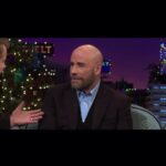 John Travolta Instagram - Got to chat with my very cool friends on The @latelateshow last night! Thank you @j_corden for having me, I had a blast discussing my movie The Fanatic, late-night Christmas shopping and the twist!