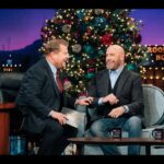 John Travolta Instagram - Got to chat with my very cool friends on The @latelateshow last night! Thank you @j_corden for having me, I had a blast discussing my movie The Fanatic, late-night Christmas shopping and the twist!
