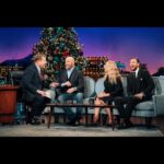John Travolta Instagram - Got to chat with my very cool friends on The @latelateshow last night! Thank you @j_corden for having me, I had a blast discussing my movie The Fanatic, late-night Christmas shopping and the twist!