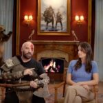 John Travolta Instagram - Had no idea Kratos and I had so much in common, and clearly @ella.bleu thinks so too! #GodofWarRagnarok #PlayStationPartner