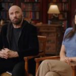 John Travolta Instagram - I had a ‘LeBreakthrough’ and a ‘LeBlast’ doing this #GodofWarRagnarok video with the cast members @benstiller @kingjames @bronny @ella.bleu @playstation @santamonicastudio #playstationpartner