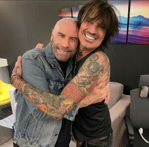 John Travolta Instagram - Tommy, thank you for greatest night in Rock ‘n’ Roll. Mötley Crüe at its best. Love you tons. - JT