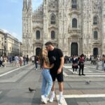 Johnny Eblen Instagram - She wanted to go shopping so I took her to Milan 🤌🏼 Swipe till the end to see what I put up with 😂 Milan, Italy