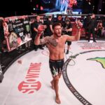 Johnny Eblen Instagram - The 𝗕𝗘𝗦𝗧 middleweight in the world? We're living in the era of @johnnyeblen 😎 #Bellator299