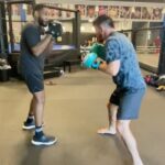 Johnny Eblen Instagram - Not even in camp yet but I’ve been training like a mad man. From helping teammates out to working on specific techniques to getting live rounds in. I’ve got a good balance right now of trainin and chillin 😎 Leveling up, saying healthy, providing value and enjoying the ride… that’s the name of the game 🫡