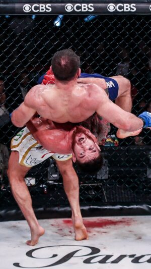 Johnny Eblen Instagram - "The Human Cheat Code" is special 🔥

Flashback to @johnnyeblen's incredible performance against Tokov to remain #AndStill. Will he crush the dreams of @fabian_edwardsmma in Dublin? 🤔

#Bellator299 | Sat, Sept 23 | @shosports