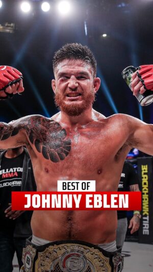 Johnny Eblen Instagram - 𝗧𝗵𝗲 𝗕𝗲𝘀𝘁 𝗢𝗳: “𝗧𝗵𝗲 𝗛𝘂𝗺𝗮𝗻 𝗖𝗵𝗲𝗮𝘁 𝗖𝗼𝗱𝗲” 🧬

The No.1️⃣ middleweight in the world, @johnnyeblen has some unforgettable moments inside the Bellator cage. 👊 #BellatorDublin