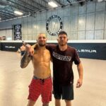 Johnny Eblen Instagram - Not even in camp yet but I’ve been training like a mad man. From helping teammates out to working on specific techniques to getting live rounds in. I’ve got a good balance right now of trainin and chillin 😎 Leveling up, saying healthy, providing value and enjoying the ride… that’s the name of the game 🫡