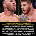 Johnny Eblen Instagram - Johnny Eblen explains his dislike of Colby Covington 😬 #TheMMAHour