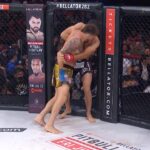 Johnny Eblen Instagram - 𝑪𝑯𝑨𝑴𝑷𝑰𝑶𝑵𝑺𝑯𝑰𝑷 𝑴𝑶𝑴𝑬𝑵𝑻 🏆 @johnnyeblen left no doubt at Bellator 282 that he was here to stay capturing the Bellator Middleweight World Title #PFLvsBellator