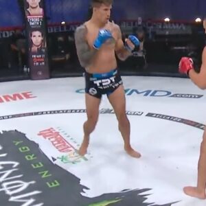Johnny Eblen Instagram - 𝗧𝗛𝗔𝗧’𝗦 𝗔 𝗕𝗔𝗗 𝗕𝗔𝗗 𝗠𝗔𝗡 😤

@bellatormma Middleweight World Champion @johnnyeblen is no one to play with once the cage door closes 

#PFLvsBellator | #RiyadhSeason