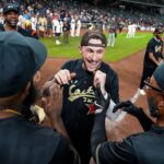 Johnny Manziel Instagram - Crossing some things off the bucket list. Thank you @cactusjackfoundation @cactusjack @travisscott and the entire crew for having me out🤞🏼 MUCH LOVEEEEE 🌵 Minute Maid Park