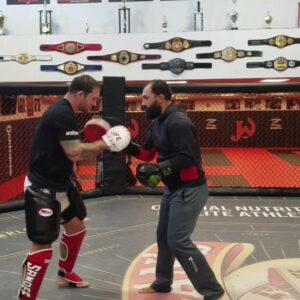 Johny Hendricks Instagram - Getting some good work in with @thefranklester