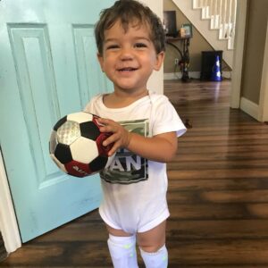 Johny Hendricks Instagram - My little boy getting ready for soccer