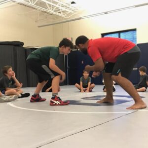 Johny Hendricks Instagram - Little league practice tonight @allsaintswrestling. Trying to make the next generation of wrestlers. #wrestling #fortworth #texaswrestling #texas