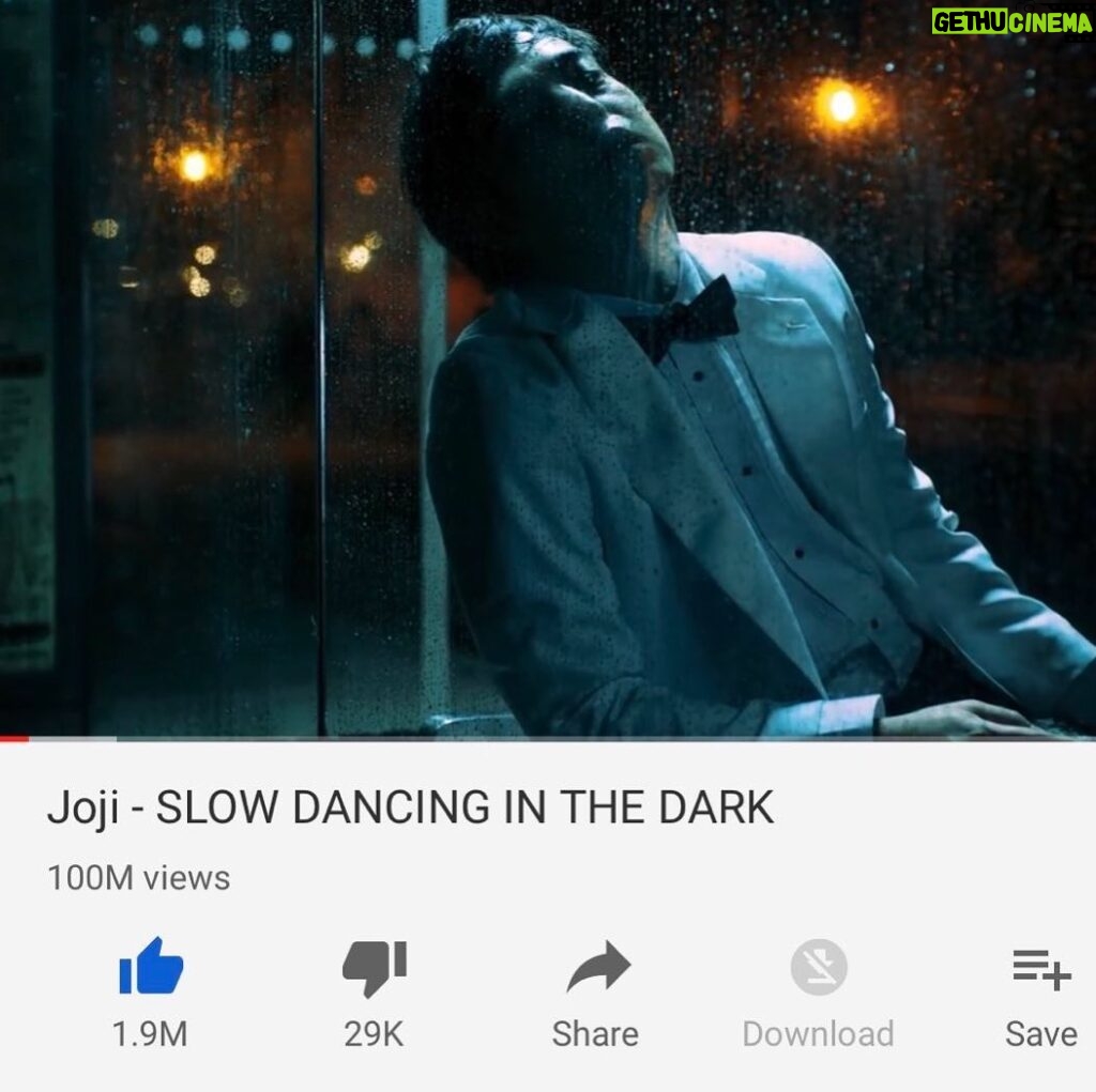 Joji Instagram - 100M views 💕🎉