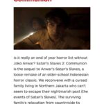 Joko Anwar Instagram - Terima kasih yang selalu mendukung Pengabdi Setan 2 Communion ya, teman-teman. Mudah-mudahan bisa ketemu lagi.