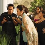 Jon M. Chu Instagram - Just a fun memory working with these ladies. Also, everyone’s dresses kept getting caught in the grass so we had to untangle people every take.