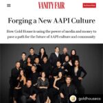 Jon M. Chu Instagram - VANITY FAIR: Proud to be surrounded by an incredible community including leaders and warriors that inspire me every day. This is just the beginning. Thank you @goldhouseco for making it a reality. Only Some of the many many players are featured in the December issue of @vanityfair, chronicling Gold House’s history-making, cross-industry efforts to reshape cultural representation and accelerate socioeconomic success for APIs alongside several founding members. Thank you to the thousands who’ve founded Gold House and been here since the beginning. Photo by: @danielseunglee Hair/Makeup: @madeupbysu