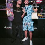 Jon Vlogs Instagram - Eu, nossa campeã @rayssalealsk8 e o @L7nnon diretamente da SLS Super Crown 😮‍💨 E ela trouxe mais um pro Brasil pra nao perder o costume 🇧🇷 São Paulo, Brazil