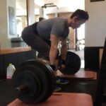 Jonathan Tucker Instagram – because life is too short not to see how far discipline can take you. 435lbs or 265% of my body weight. Easton Gym Co of Hollywood
