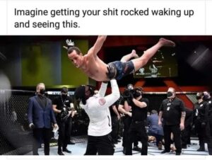 Jordan Leavitt Instagram - Welcome to Oz, there's flying Monkeys everywhere 🙊
#chimpshitonly 
#longlivethemonkeyking 

In 24 days, we fly 😝

#mma #mmamemes #ufc #jordanleavitt #dirtydancing #flyingmonkeys #warmonkeyking