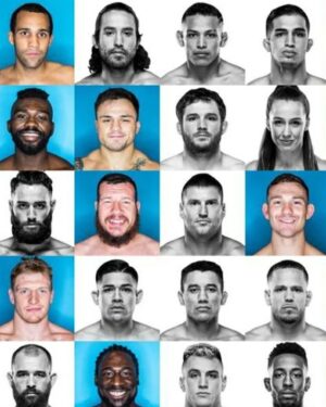 Jordan Leavitt Instagram - This is a picture of all the fighters from my season of Contender Series🤯
It all seems so surreal when look back at how it worked out.

 It was July 23, 2020. I had just fought 6 days prior and I was happy to have our rent covered for 2 months. 2020 threw our family through a loop.
We were trying to save up money because we were finally gonna moved out of our roach infested, piece of crap condo. 
We had just found out we were pregnant 2 weeks prior. Times were achanging 😅 Stress was at an all time high for us😂

I was fishing for crawdads, eating a box of creamsicles when I got the call.
"There's an opening on Contender Series"
How could I say no?

Everything after that is a blur, but, in summary. 

First Fight of Season 4
First Contract Awarded 
Yes, I believe in destiny 🙏

#longlivethemonkeyking 
#warmonkeyking 
#jordanleavitt 
#chimpshitonly 
#mma #bjj #ufc #boxing #muaythai #judo #wrestling #sambo