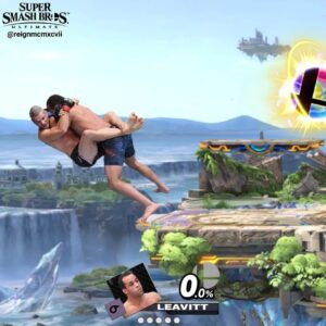 Jordan Leavitt Instagram - Smash Bros all day, every day 😂
... Pause...
#longlivethemonkeyking 

Melee was the best one IMHO 🤓

#mmamemes
#mma
#ufc #bjj #jordanleavitt #boxing #wrestling