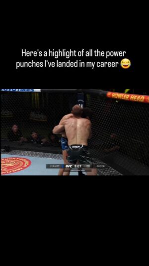 Jordan Leavitt Instagram - Somebody pointed this out to me the other day..it was probably meant as an insult. 😂
BUT, I think it's pretty incredible that it took 4 UFC fights to land 2  power punches 😅
My last fight was my first finish with strikes. I think there's a good chance there's some more down the road.  I promise I'm not sitting idle in my time off. 
#longlivethemonkeyking 

#mma #bjj #mma #ufc #boxing #warmonkeyking