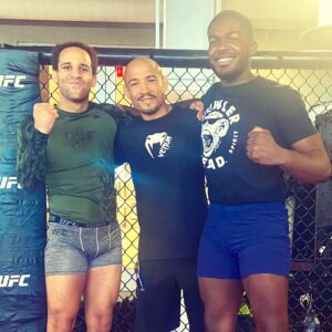 Jordan Leavitt Instagram - @josealdojunioroficial 
Your favorite fighter's favorite fighter.

There a few athletes that are respected by every fighter. Jose Aldo is one of those few.
Glad he took the time to take a picture 🙏

Also, 
He said my grappling is good 😎
High praise from one of the 🐐s 
#longlivethemonkeyking

Olena is a woman of many talents... photography not included 😂 @kolesnyk.olena.ua