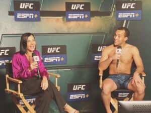 Jordan Leavitt Instagram - So I like to makes jokes and act silly and post memes. I try to make sure when people are around me that we're having a good time.  A king is jubliant host after all 🐵👑

 One of the coolest feelings in the world for me is when I'm getting interviewed and I make the interviewer laugh. Not the quick "haha 😐" that the journalist and reporters do to be polite but a REAL laugh. A real human moment.  A feel like they're rare in the fight game.

I've always been the person who tries to lighten the mood with a joke because I've always been wrestling with this lifelong melancholy. So I shoot off some jokes and we all laugh and it feels good to be a part of a happy moment with other people.  I'm not ALWAYS joking but the serious moments are few and far between. 🤗 Maybe it's social anxiety, a defense mechanism I developed in childhood to feel like I fit it... who knows? 🤔
I guess all I'm trying to say is I'm comfortable being the class clown. 😌 
#longlivethemonkeyking