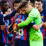 Jordi Alba Instagram - Una noche que nunca olvidaré. Espectacular la gente!! Solo puedo decir 𝗚𝗥𝗔𝗖𝗜𝗔𝗦 por haberme hecho pasar uno de los días más bonitos de mi carrera y despedirme del club de mi vida entre tanto cariño, en el último partido que se va a jugar en este Camp Nou… 💙❤️🙌🏻 #forçabarça Spotify Camp Nou