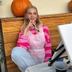 Jordyn Jones Instagram - painting skills = 2/10 Los Angeles, California