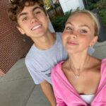 Jordyn Jones Instagram - a very special birthday boy 🤍 i love you so much & i’m so proud of who you’re becoming, dad would be so proud. can’t believe you’re 20, it’s feels like just yesterday we were wrestling to see who could stay on the bed longer until i knocked out your front teeth & we learned that everything ends badly 😭😭 . see u soon bug, love you million years 🪄