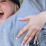 Jordyn Jones Instagram - I JUST BOUGHT AN AVENTADOR LP700-4 ROADSTER ❤️‍🔥❤️‍🔥 just in time for these amazing gas prices 😵‍💫 plz enjoy these videos of me taking delivery of my first supercar 🤭 also peep the pic with my lockscreen because manifestation is real ♓️ #V12Girl Los Angeles, California