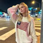 Jordyn Jones Instagram - & her new sweater :-p Beverly Hills, California