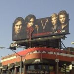 Joseph Morgan Instagram - Blast from the past. Was staying in a hotel opposite this billboard, going to the premiere of Immortals that night. Pretty nuts.